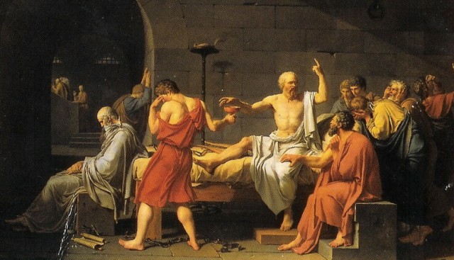 Jacqes-Luis David: The Death of Socrates (1787)